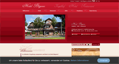Desktop Screenshot of hotel-buegener.de